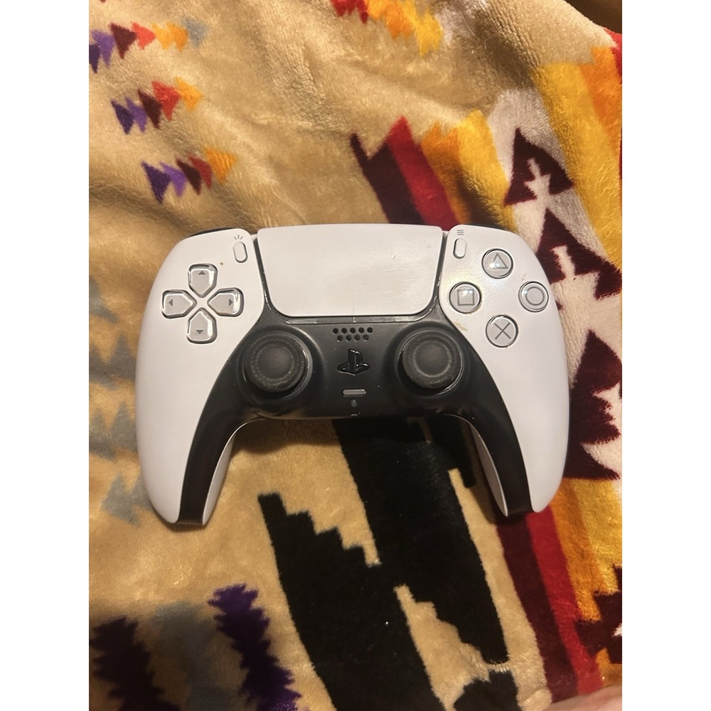 White PlayStation 5 Pro Controller PS5! Slight Stick Drift